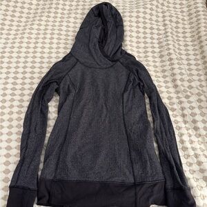 lululemon athletica Gray Hooded Sweater